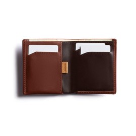 Bellroy Note Sleeve, Slim Leather Wallet, RFID Editions Available (Max. 11 Cards and Cash) - Cocoa