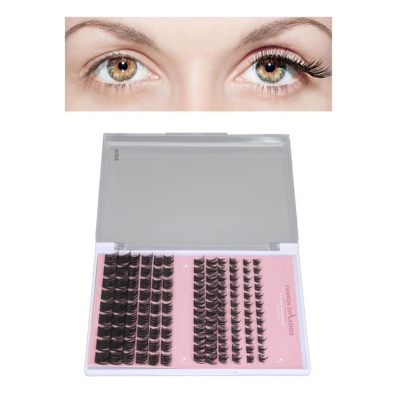 DIY Lash Extension Kit 126 Cluster Segmented Individual Eyelash Extension