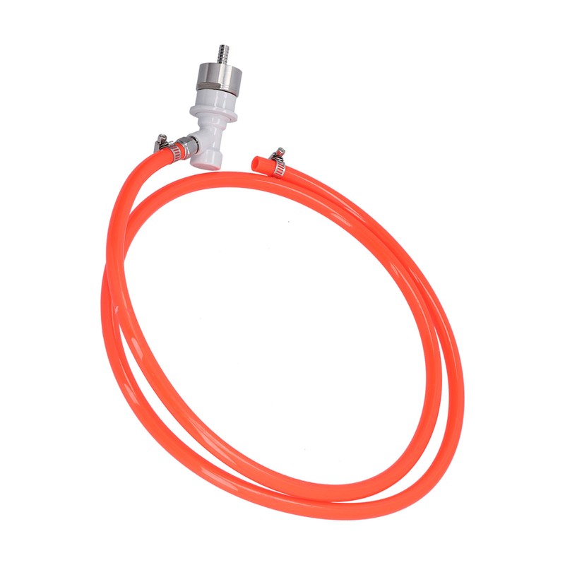 1.7M Ball Lock Beer Line Assembly with 5/16in Carbonation Cap