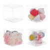 BENECREAT Set of 60, PVC Transparent Plastic Case, 2.0 x