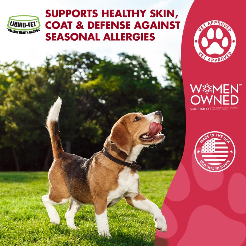 LIQUID-VET K9 Itch & Allergy Advanced Formula, Anti-Itch & Allergy