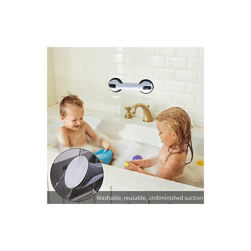 2 PCS Suction Bathroom Grab Rails, Portable Mobility Aids Safety