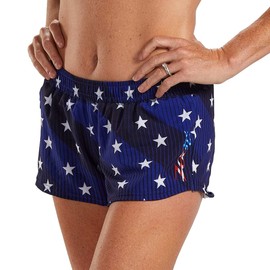 Zoot Women's LTD Running 3 Inch Classic Shorts - Stars & Stripes, Stars and stripes, xxl