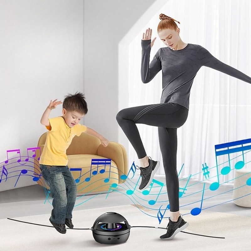 Smart Electric Jump Rope Machine Bluetooth Music Jump Workout Entertaining