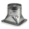 HVAC Premium Duct Round Take Off Galvanized Steel | Side