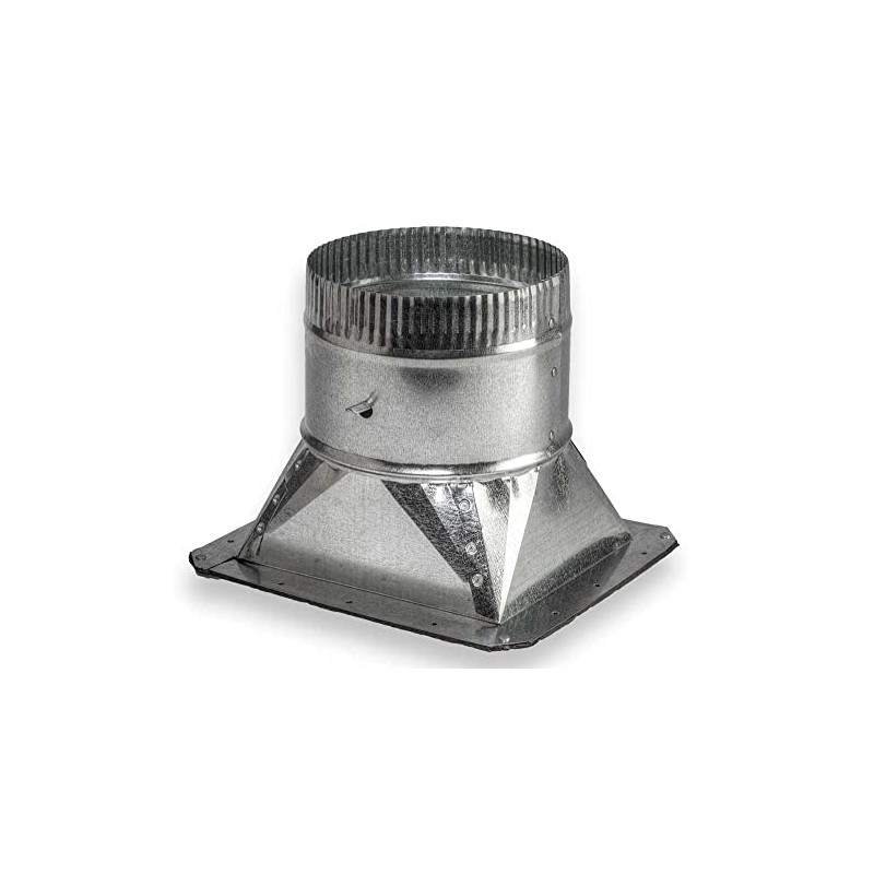 HVAC Premium Duct Round Take Off Galvanized Steel | Side