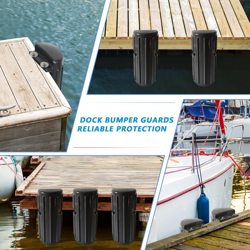 BALAVA Dock Bumpers 2 Pack,Dock Fenders Bumper,Marine Dock Bumpers,Inflatable Dock
