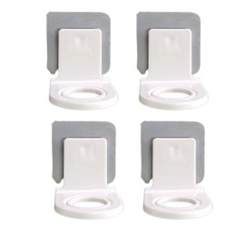 e-na.e-na Wall Case Bath Shampoo, Hanging, Refill, Bathroom Rack, Bath Rack, Dispenser Holder, Set of 4, Load Capacity 11.0 lbs (5 kg)