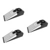 STOBOK 3pcs Door Stopper Alarm Smart Anti-Theft Device for Home