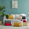 GIGIZAZA Decorative Throw Pillow Covers 16x16,Green Square Couch Pillow Covers,Cotton