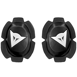 Dainese Motorcycle Knee Slider, Black/White, Size N