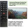 Universal Remote Control for All Toshiba TVs, LCD, LED, Smart,