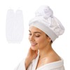 Net Plopping Bonnet Cap, Breathable Mesh Hair Bonnet