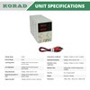 KORAD KD3005D - Precision Variable Adjustable 30V, 5A DC Linear