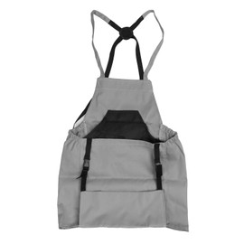 Harvest Bag Fruit Picking Apron Large Capacity Oxford Cloth Quick Release Garden Pouch for Orchard Garden Farm Grey