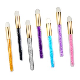 NOLITOY Facial Cleaning Brush Set 7pcs Pore Brush Soft Dense Bristles for Oil Removal Gentle Face Blackhead Brush