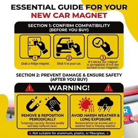 3-Pack HEY-OKEY New Driver Magnet for Car – Metal Only (Not for Plastic/Aluminum) – Funny Pink Please Be Patient Reflective Magnetic Bumper Sticker – Removable Rookie Safety Signs – 10 x 3.5 in