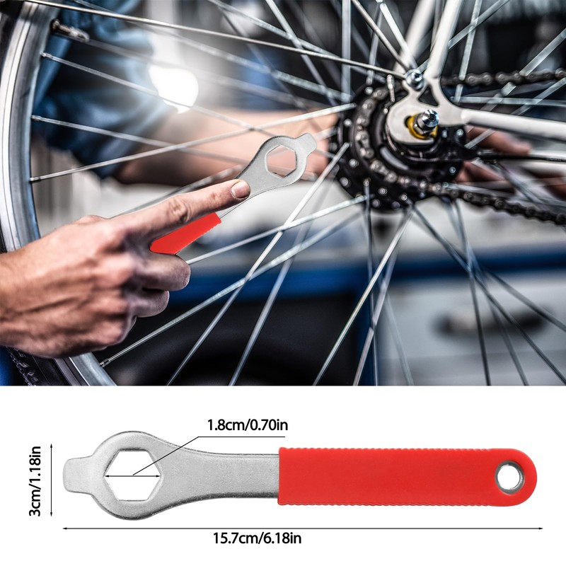 Bicycle Crank Puller and Bottom Bracket Tool with 16 mm