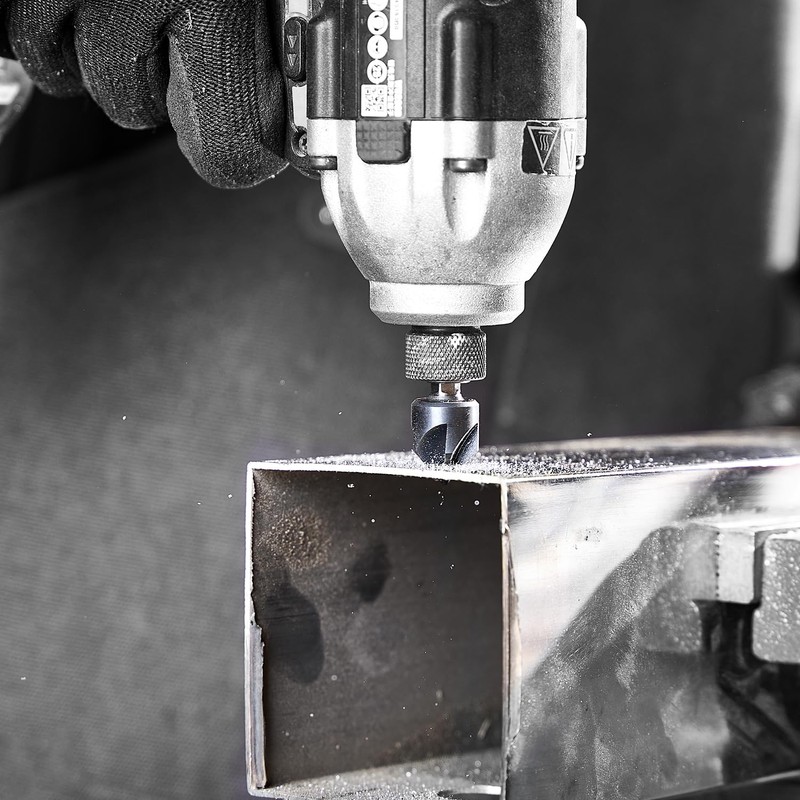 toolant Noir-Ti Cobalt Countersink Drill Bit Set(Pro), Titanium Aluminum Nitride