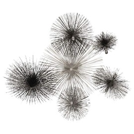KOTARBAU Chimney Broom, Spring steel, Silver, 175 mm