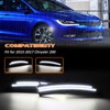AreLokpri Side Marker Lights Compatible with Chrysler 200 Sedan 2015