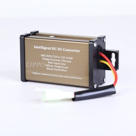 Pro Chaser Golf cart DC-DC 72V 60V 48V Volt Voltage to 12V Step Down Voltage Reducer Regulator 120W 10A
