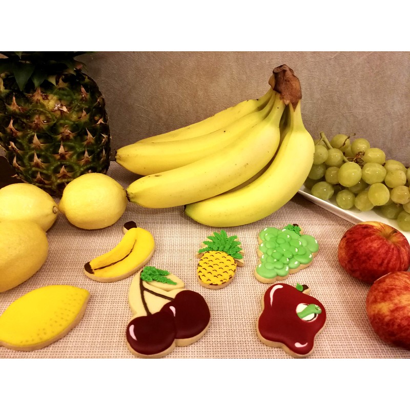 JOKUMO Fruit Cookie Cutters Set – 6PC High Grade 430