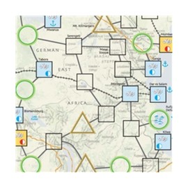 DG: Lettow-Verbeck, East Africa 1914-18, Folio Boardgame