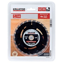 KREATOR KRT020301 KRT020301 Pista Madera 135 mm24d