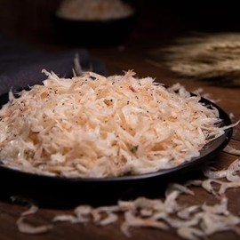 Wild Mini Dried Shrimp Skin, Premium Instant Dried Shrimp Skin, 60g/2.1oz, Mini Size Shrimp Powder, Crispy & Delicious for Noodles/Soup/Any Food 优质野生小干虾皮 即食迷你虾皮 虾米粉