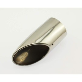 Olive-G Universal Stainless Steel Muffler Cutter Downward Facing Silver