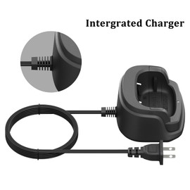 BAOFENG UV-17R Charger Desktop with Indicator Light for Two Way Radio Accessory Output DC8.4V Walkie Talkie Battery Charging for UV-21 Pro