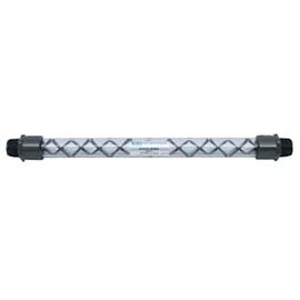 Koflo 466993 3/4-40C-4-12-2 Clear PVC Schedule 40 Pipe Mixer; 3/4" NPT(M), 12 Elements