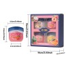 V Set 4 Bálsamos Labiales Hidratantes S.t.r Color 7g C/u