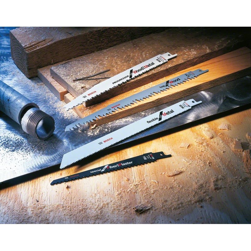 Bosch Professional 25 Stück Säbelsägeblatt S 3456 XF Progressor for