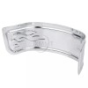 Unbranded Chrome Replacement Flamed Fender Skirt Tip For Harley Touring