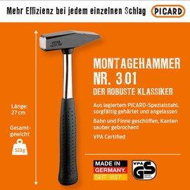 Picard 0030100-300 Mounting Hammer Nr. 301