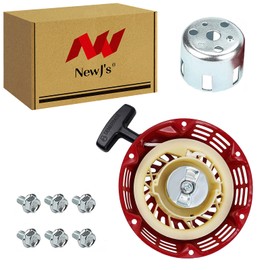 NewJ's Recoil Pull Starter with Start Cup Fit for Harbor Freight Predator 212cc 173cc 6.5HP 7HP Engine Fit for Champion Power Equipment 91520 92207 92208 92210 92221 92251