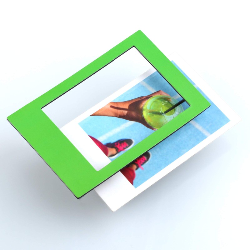 Mustard Rainbow Magnetic Picture Frames, Magnetic Photo Frames, Cute Mini