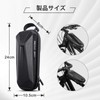 Quanxy Road Bike Top Tube Bag, Wind Breaking Design, Waterproof,