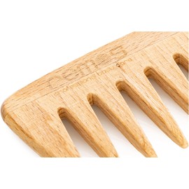 Remos Hair Comb Made of High-Quality Beech Wood 17.5 cm Coarse/Fine T