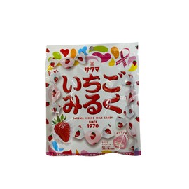 Sakuma Seika Strawberry Milk Candy. Creamy. Sweet Treat. Nostalgic. Japanese Sweet Snack – 2.02 Oz (pack of 4)