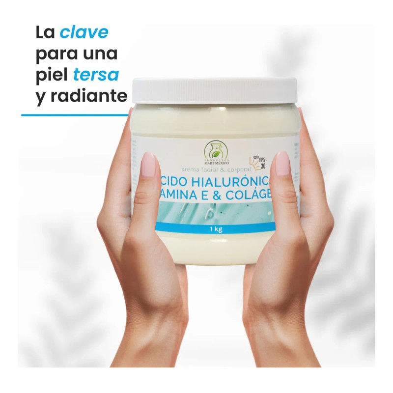 Crema De Colágeno , Vitamina E Ácido Hialuronico Con Filtro