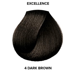 L'OREAL TECHNIQUE L'Oral Technique Excellence Crme Permanent Hair Color | Long-Lasting Hair Dye | Rich Formula with No-Drip Application | Superb Gray Coverage | For All Hair Types | Dark Brown