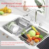 NiuYichee Stainless Steel Dish Drying Rack(15.2"L X 11"W X 5.3"H),