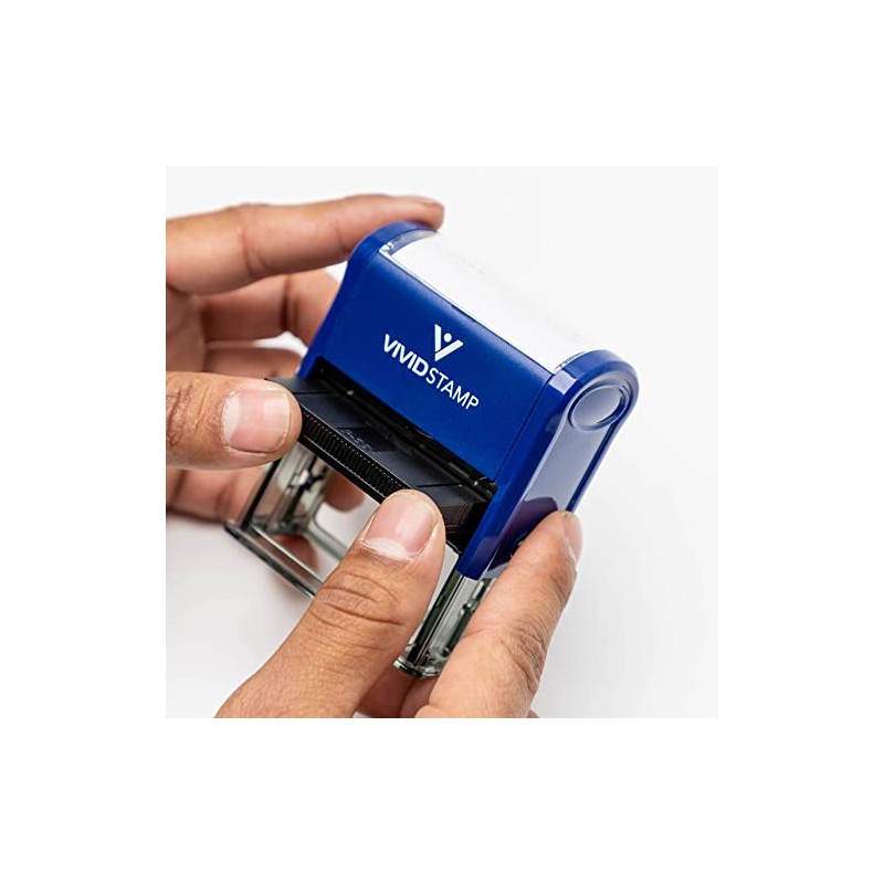 BackOrder Self Inking Rubber Stamp (Blue Ink) - Medium