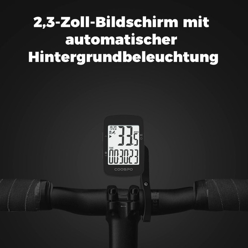 COOSPO BC26 GPS Bicycle Computer Wireless Bluetooth 5.0 / ANT+,
