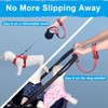 PetBonus 2 Packs Short Dog Leash, Safety Wrist Strap for