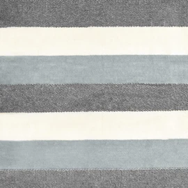 Velosso 4pce 100% Cotton Towel Bale Set Striped Ombre Hand Bath (Grey)