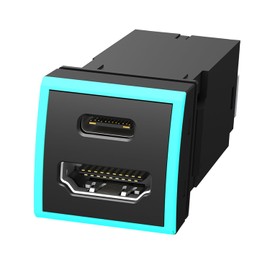 MAXWIN TOYOTA HDM I Harrier 80 Series Yaris Cross Rise RAV4 Prado 150 Series Noah Voxy 90 Series Type-C Fast Charging USB K-USB01-T4B